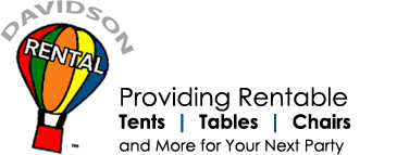 Davidson Party Rental, Logo