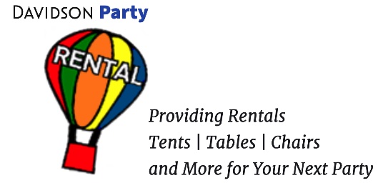 Davidson Party Rental, Logo